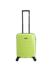 чемодан, зеленый 55 x 37 x 22 см цена и информация | Чемоданы, дорожные сумки | 220.lv