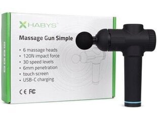 Habys Massage Gun цена и информация | Массажеры | 220.lv