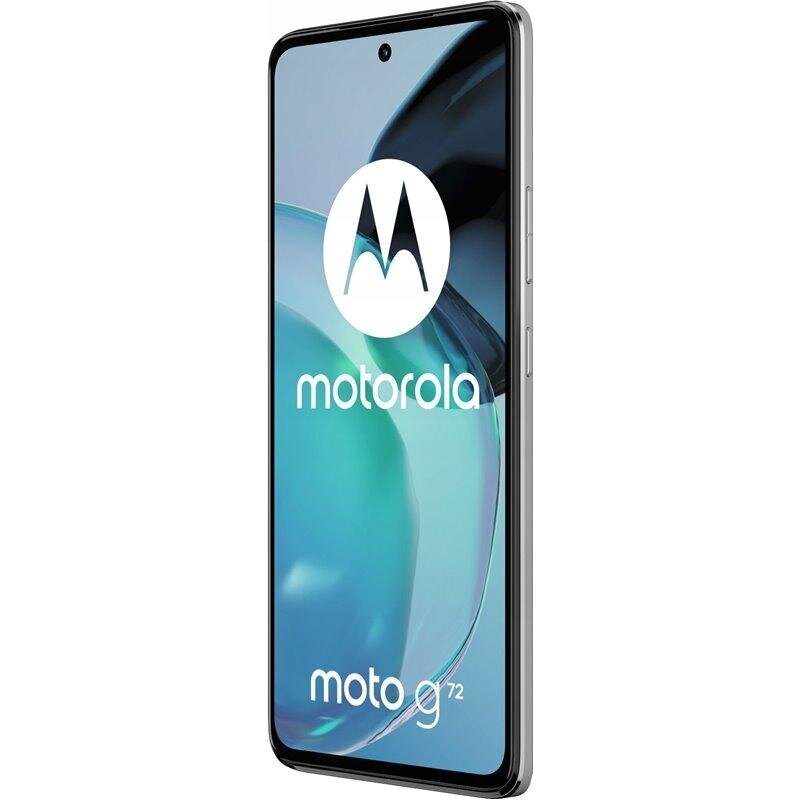 Motorola Moto G72 8/128GB Dual SIM White цена и информация | Mobilie telefoni | 220.lv