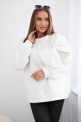 Džemperis sievietēm, balts cena un informācija | Jakas sievietēm | 220.lv