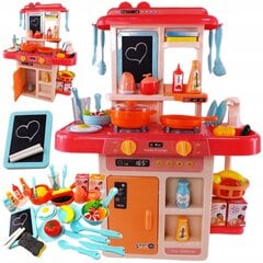 Bērnu virtuvīte ar ledusskapi un ūdens krānu Luxma 168 cena un informācija | Rotaļlietas meitenēm | 220.lv