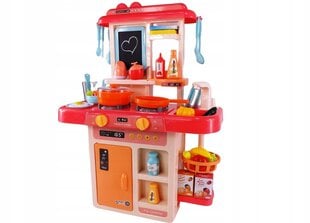 Bērnu virtuvīte ar ledusskapi un ūdens krānu Luxma 168 cena un informācija | Rotaļlietas meitenēm | 220.lv