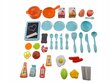 Bērnu virtuve ar ledusskapi un gāzes plīti 169 цена и информация | Rotaļlietas meitenēm | 220.lv