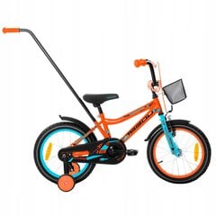 Bērnu velosipēds Tabou Rocket 14’’, oranžs/zils цена и информация | Велосипеды | 220.lv