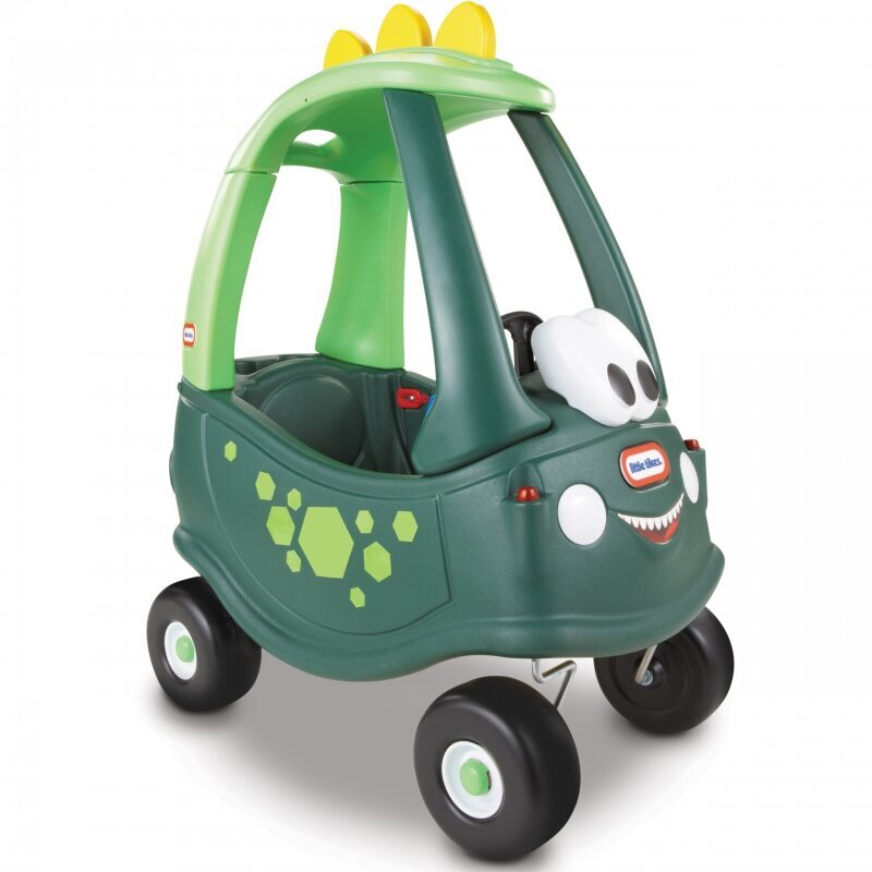 Paspiriama mašinėlė Little Tikes Cozy Coupe Dino, žalia cena un informācija | Rotaļlietas zīdaiņiem | 220.lv