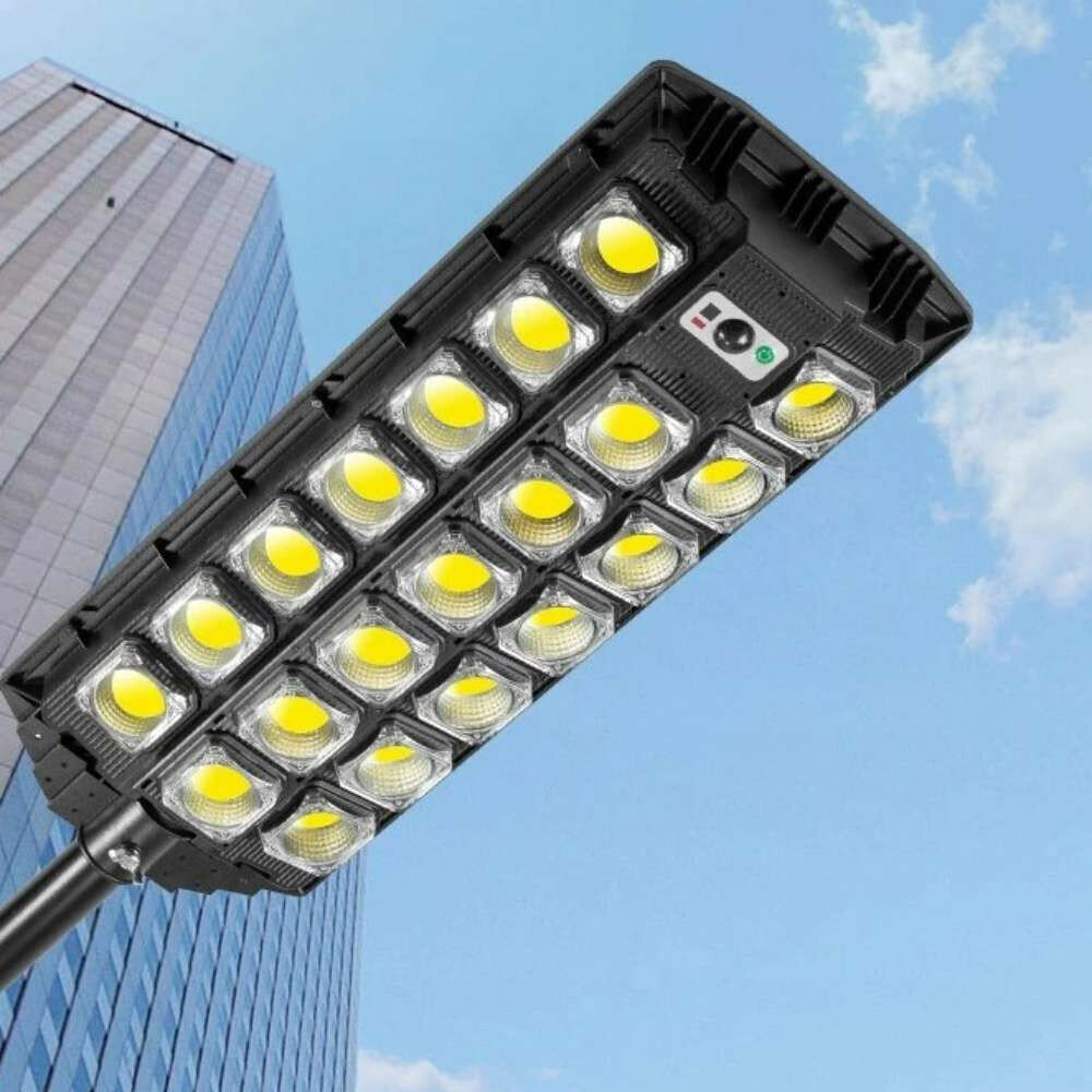 LED lampa ar saules bateriju, 1500 W cena un informācija | Āra apgaismojums | 220.lv