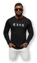 Džemperis vīriešiem Hug O/T6612-53813, melns cena un informācija | Vīriešu džemperi | 220.lv