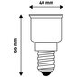 Lampas ligzda Entac E14/E27 cena un informācija | Elektrības slēdži, rozetes | 220.lv