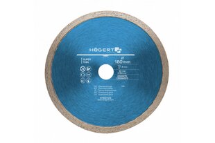 Dimanta griešanas disks 180 mm, HT6D703, Hogert cena un informācija | Rokas instrumenti | 220.lv