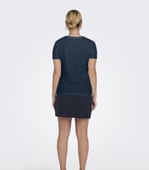 JDY женская футболка 15311702*01, тёмно-синий /sky 5715518030689 цена и информация | Женские футболки | 220.lv