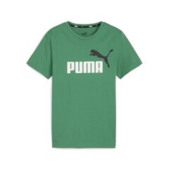 Puma детская футболка 586985*76, зелёный/белый 4099685655830 цена и информация | Рубашки для мальчиков | 220.lv