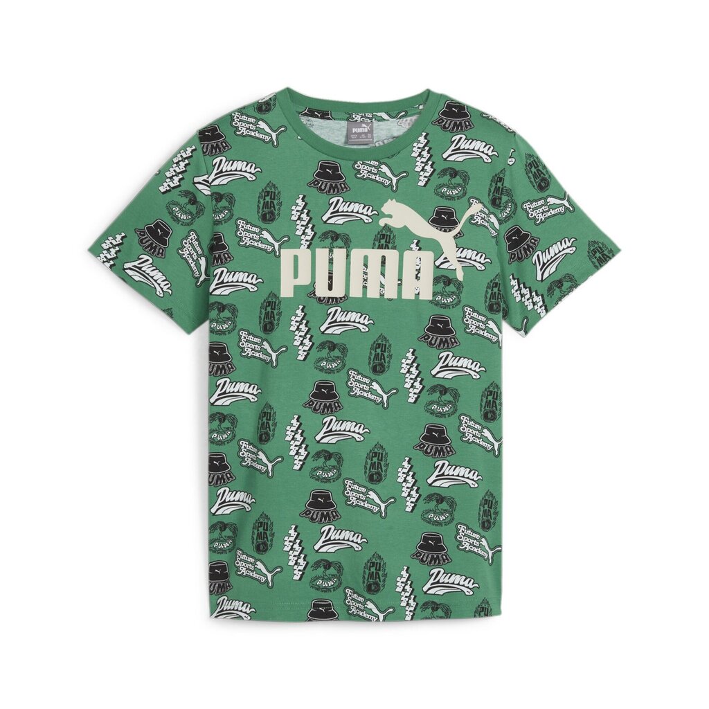 T-krekls zēniem Puma 679239*86, zaļš cena un informācija | Zēnu krekli | 220.lv