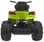 Kvadracikls ATV 2, zaļš цена и информация | Bērnu elektroauto | 220.lv