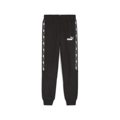 Детские спортивные брюки Puma Tape 679221*01 4099686877200, черные цена и информация | Штаны для мальчиков | 220.lv