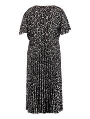 Женское платье Z-One NAOMI KL*6270 4068696058282, черное/белое цена и информация | Платья | 220.lv