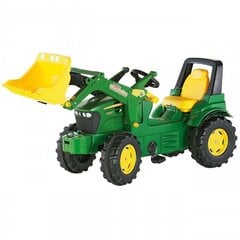 Rolly Toys Rolly Farmtrac pedalinis traktorius, žalias cena un informācija | Balansa velosipēdi | 220.lv