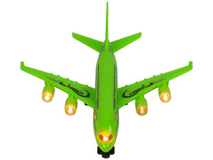 Lidmašīna ar skaņām un gaismām Lean Toys цена и информация | Конструктор автомобилей игрушки для мальчиков | 220.lv