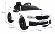Vienvietis elektromobilis Bmw M5 DRIFT, baltas цена и информация | Bērnu elektroauto | 220.lv