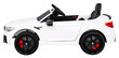 Vienvietis elektromobilis Bmw M5 DRIFT, baltas цена и информация | Bērnu elektroauto | 220.lv