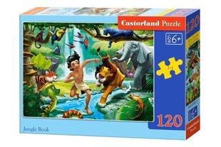 Dėlionė Castorland Jungle Book, 120 dalių cena un informācija | Puzles, 3D puzles | 220.lv