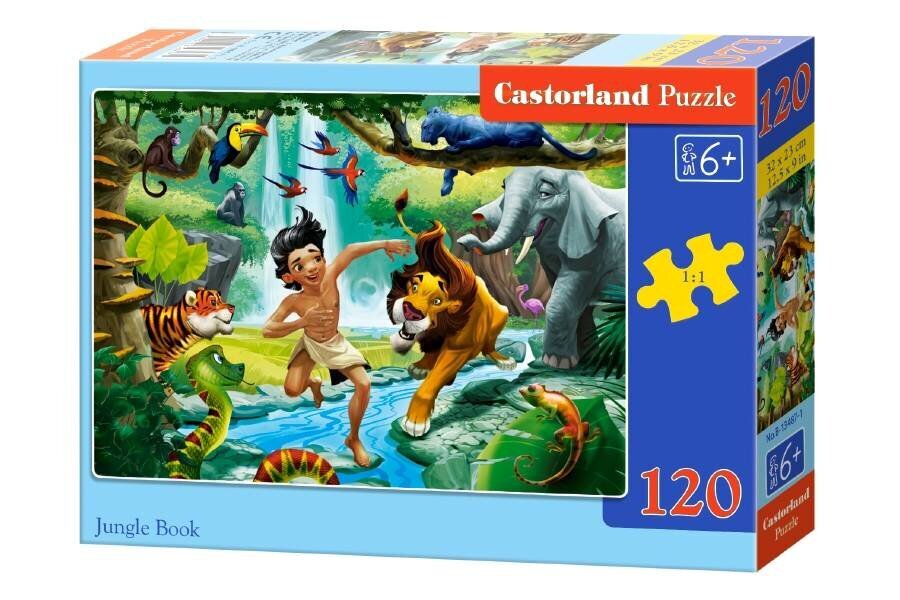 Dėlionė Castorland Jungle Book, 120 dalių цена и информация | Puzles, 3D puzles | 220.lv