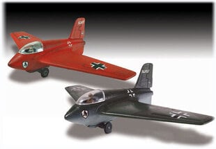 Līmējošais modelis Lindberg Messerschmitt ME-163, sarkans cena un informācija | Līmējamie modeļi | 220.lv