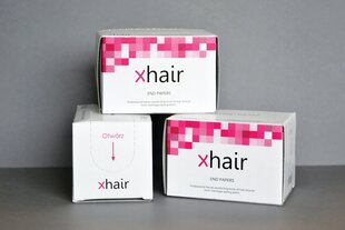 Viļņveida papīrs Xhair цена и информация | Расчески, щетки для волос, ножницы | 220.lv