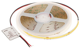 LED GAISMAS STRIP LED-COB-24V/8W-NW/5M - 4000 K MW Lighting cena un informācija | LED lentes | 220.lv