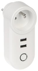 WI-FI SMART PLUG ATLO-P1-TUYA Wi-Fi, Туя S ATLO цена и информация | Электрические выключатели, розетки | 220.lv