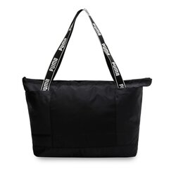 Женская сумка-шоппер Puma Core Base 090266*01 4099685700233, черная/белая  цена и информация | Женские сумки | 220.lv