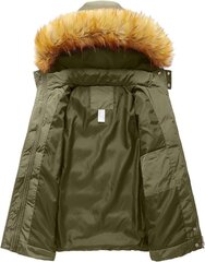 Szory женская зимняя куртка, зеленая цена и информация | Женские куртки | 220.lv