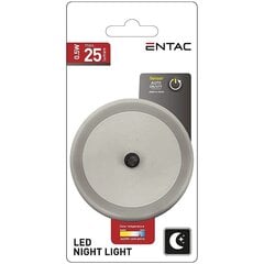 Nakts lampa Entac 0.5W 220V ar sensoru cena un informācija | Sienas lampas | 220.lv