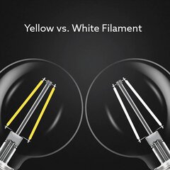 LED lampa AVIDE 8.5W E27 White Filament цена и информация | Лампочки | 220.lv