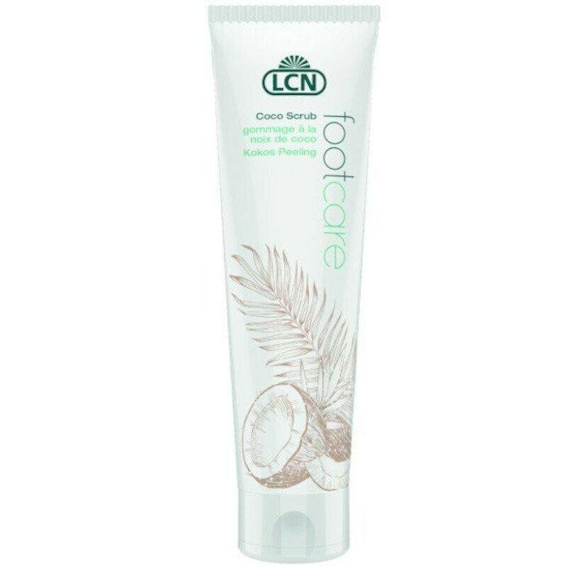 Pīlings pēdām Lcn Coco Scrub vīriešiem/sievietēm, 100ml cena un informācija | Ķermeņa skrubji | 220.lv