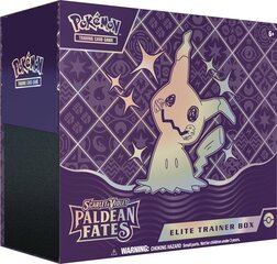 Pokémon TCG: Scarlet & Violet Paldean Fates Elite Trainer Box cena un informācija | Attīstošās rotaļlietas | 220.lv