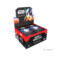 Star Wars: Unlimited Spark of Rebellion Booster Box цена и информация | Атрибутика для игроков | 220.lv