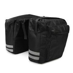Velosipēda bagāžnieka soma Kobri, 25L, melna cena un informācija | Velo somas, telefona turētāji | 220.lv