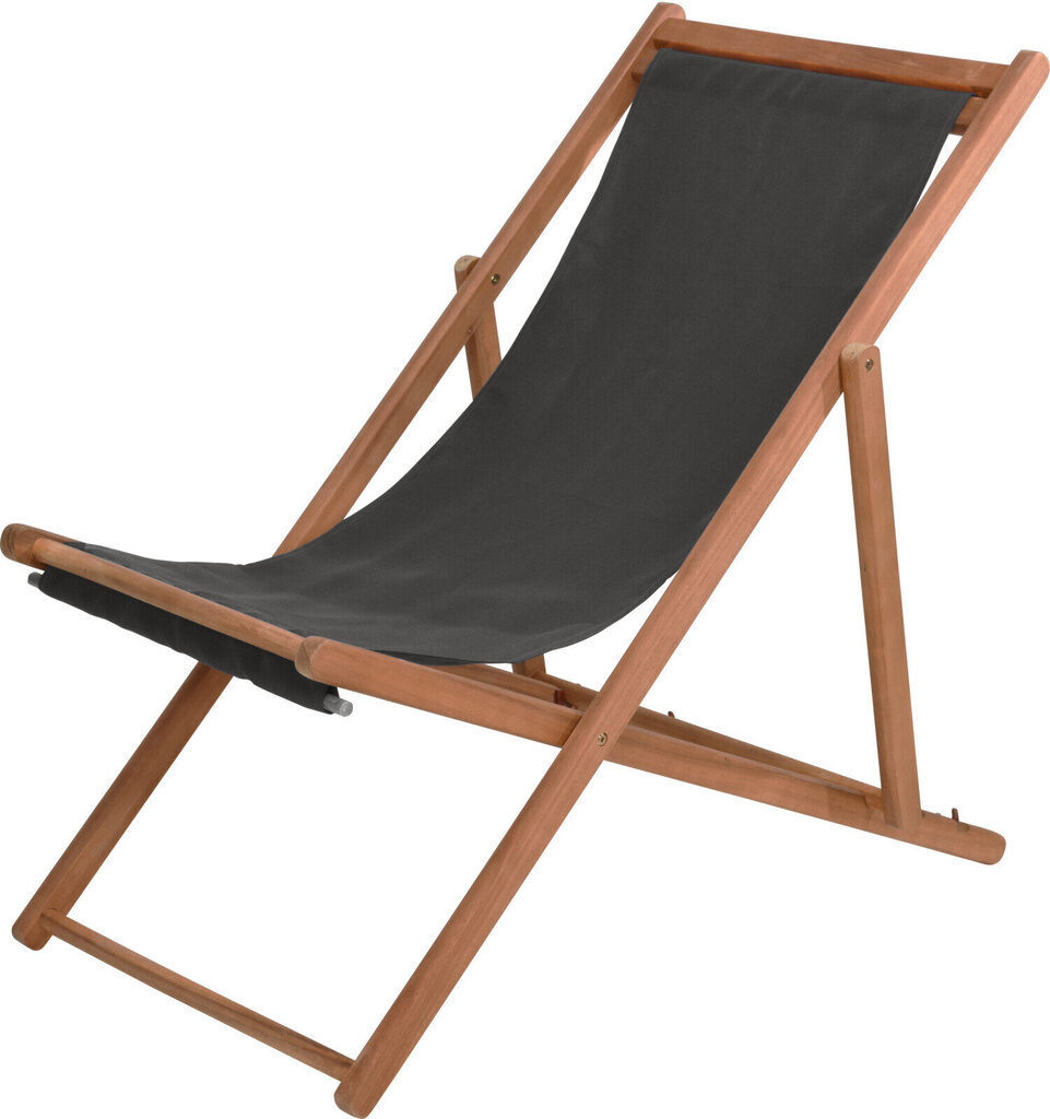 Dārza krēsls Acacia W F1, melna/brūna цена и информация | Dārza krēsli | 220.lv