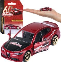 Automašīna Majorette Alfa Romeo Giulia Quadrifoglio 212054100, sarkana, 7,5 cm cena un informācija | Rotaļlietas zēniem | 220.lv