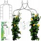 Tech Zone ziedu arka, 240 cm cena un informācija | Ziedu statīvi, puķu podu turētāji | 220.lv