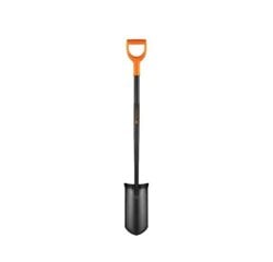 Лопата с металлической ручкой Teger T-G-SDMT-01, чёрная цена и информация | Садовые инструменты | 220.lv