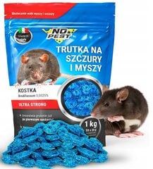 No Pest žurku inde, 1 kg cena un informācija | Dzīvnieku atbaidīšanas līdzekļi | 220.lv