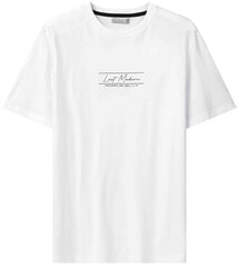 T-krekls vīriešiem Glo Story MPO 3546, balts cena un informācija | Vīriešu T-krekli | 220.lv