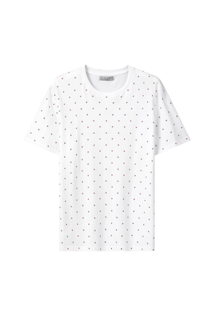 T-krekls vīriešiem Glo Story MPO 3445, balts cena un informācija | Vīriešu T-krekli | 220.lv