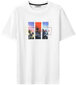 T-krekls vīriešiem Glo Story MPO 3501, balts cena un informācija | Vīriešu T-krekli | 220.lv