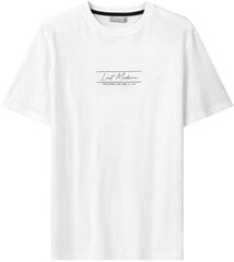 T-krekls vīriešiem Glo Story MPO 3552, balts цена и информация | Мужские футболки | 220.lv