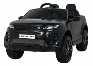 Vienvietis elektromobilis Range Rover Evoque, juodas cena un informācija | Bērnu elektroauto | 220.lv