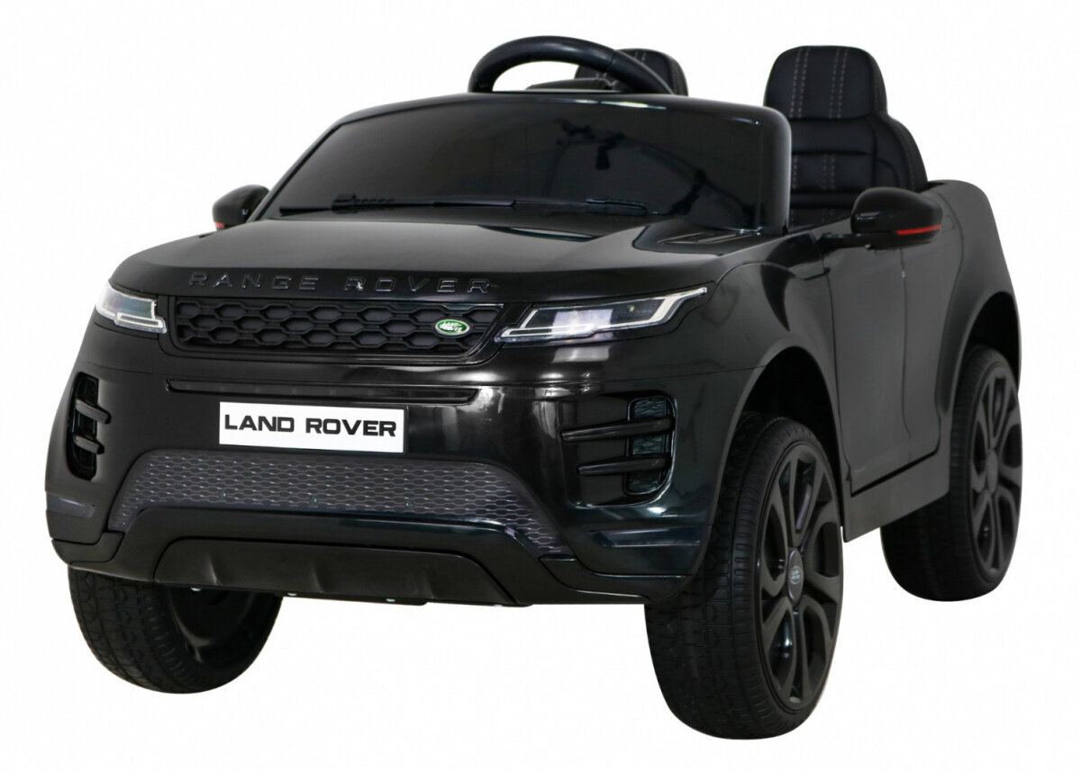 Vienvietīgs elektroauto Range Rover Evoque, melns cena un informācija | Bērnu elektroauto | 220.lv