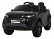 Vienvietīgs elektroauto Range Rover Evoque, melns cena un informācija | Bērnu elektroauto | 220.lv