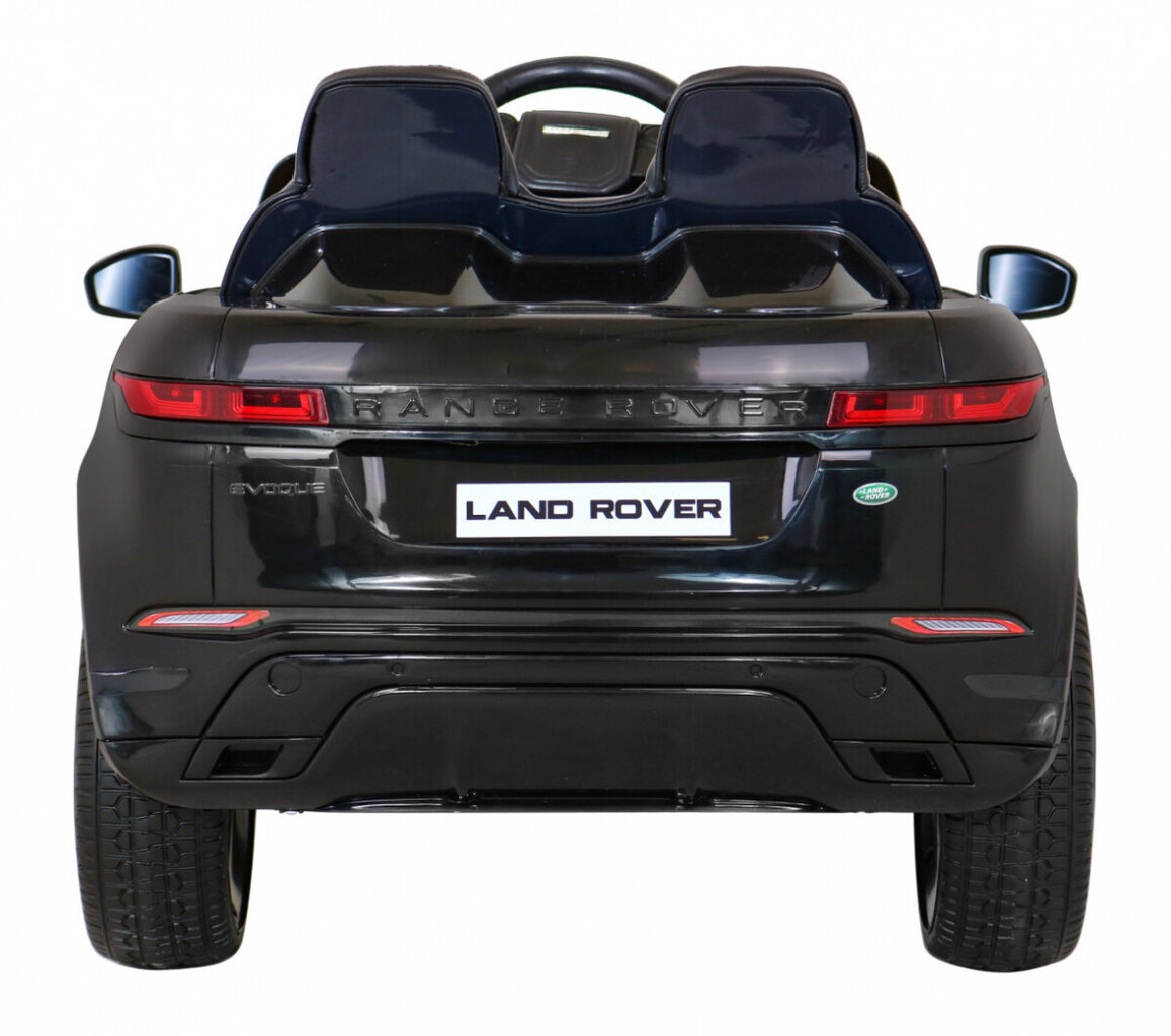 Vienvietīgs elektroauto Range Rover Evoque, melns cena un informācija | Bērnu elektroauto | 220.lv